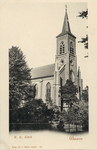7603 Gezicht op de voorzijde van de Rooms-Katholieke Kerk aan de Kerkstraat te Baarn uit het zuidwesten.N.B. In 1903 is ...